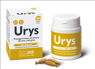 Urys protegge le vie urinarie del cane e del gatto 30 capsule birillo