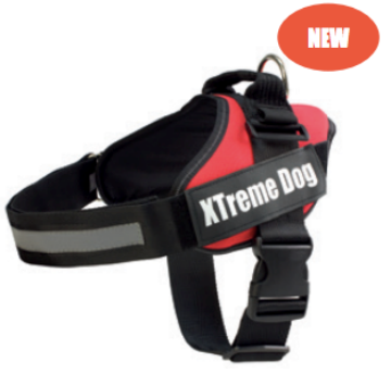 Immagine di PETTORINA CANE XTREME DOG Taglia XL ROSSA circonf. torace 66-86 cm