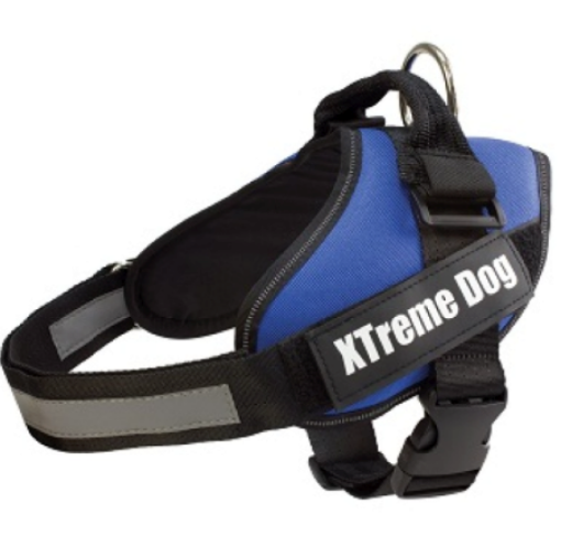 Immagine di PETTORINA CANE XTREME DOG Taglia XXL BLU circonf. torace 81-112 cm