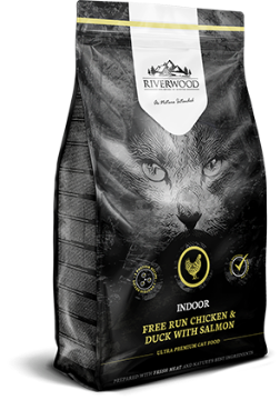 Immagine di RIVERWOOD GATTO ADULTO INDOOR POLLO, ANATRA e SALMONE 2KG GRAIN FREE