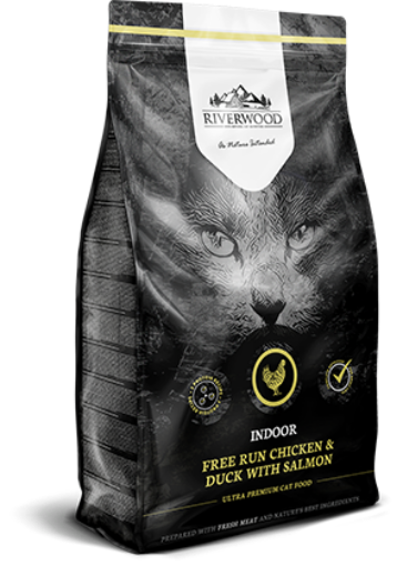 Immagine di RIVERWOOD GATTO ADULTO INDOOR POLLO, ANATRA e SALMONE 2KG GRAIN FREE