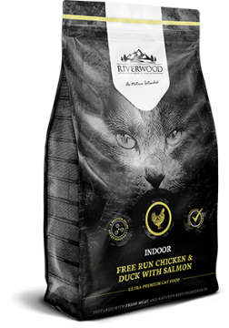 Immagine di RIVERWOOD GATTO ADULTO INDOOR POLLO, ANATRA e SALMONE 6KG GRAIN FREE