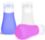 Immagine di Contenitore  antiboccone tascabile 88 ML COLORATO e #sicurezza