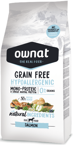 OWNAT HYPO SALMONE LINEA CANE ADULTO 14 KG GRAIN FREE