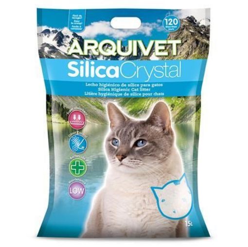 LETTIERA GATTI AL SILICIO SILICA CRYSTAL Formato MAXI 15 LITRI 