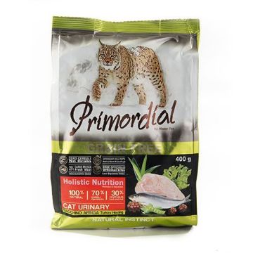 PRIMORDIAL GATTO URINARY TACCHINO E ARINGA GRAIN FREE 400 gr