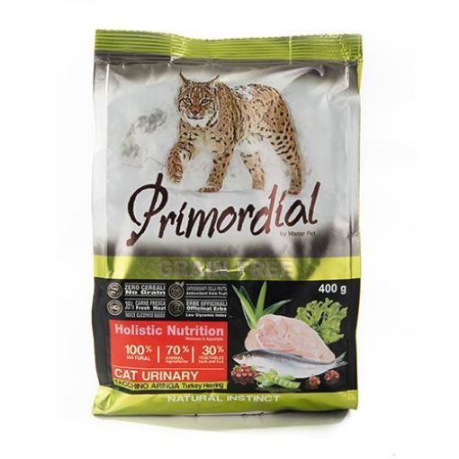 PRIMORDIAL GATTO URINARY TACCHINO E ARINGA GRAIN FREE 400 gr