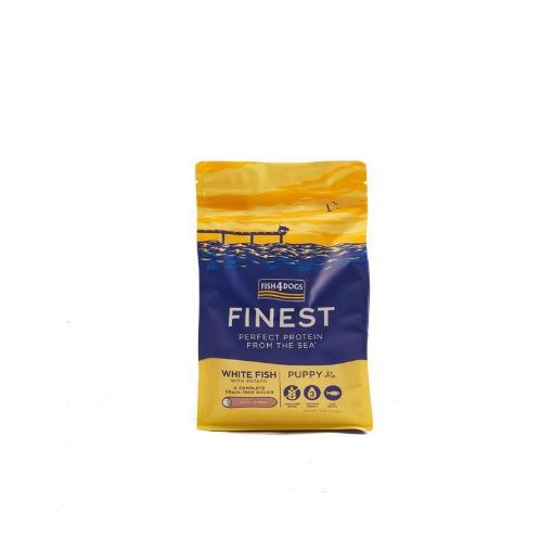 FISH4DOGS Finest PUPPY PESCE BIANCO 1,5 KG PICCOLE TAGLIE