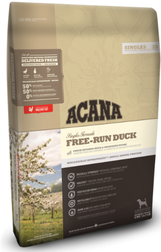 Acana ANATRA FREE RUN DUCK 11,4 kg LISTINO 2020 - linea singles