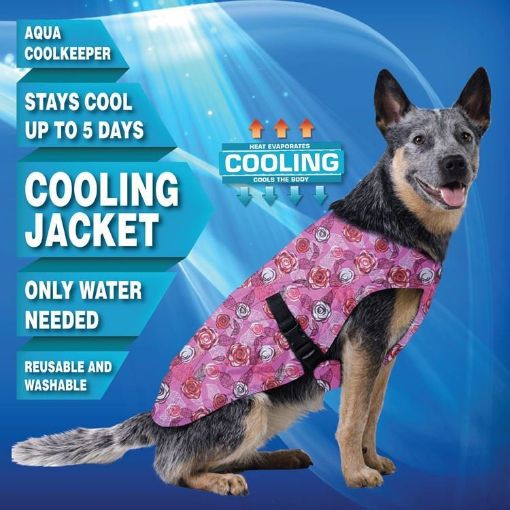 AQUA COOLKEEPER giacca refrigerante COOLING PET JACKET TG 07 M 