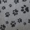 Cuscino tappeto relax VETFLEECE GRIGIO E ANTRACITE tg.L 150X100 cm antiscivolo cani gatti - simil VETBED