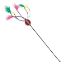 Immagine di GIOCO GATTO BASTONE CON PIUME E PALLINE 65 cm