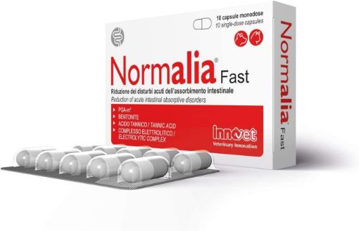 NORMALIA FAST anti diarrea cani 10 Capsule