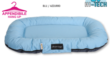 CUSCINO MATERASSO Mod. DREAMAWAY BOSTON BLU / AZZURRO  Dimensioni 100 x 75 x 15 cm