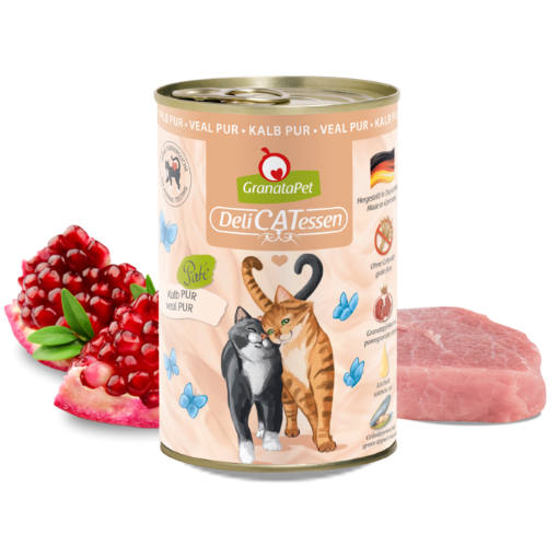 GRANATAPET GATTO UMIDO DELICATESSEN PUR VITELLO 200 gr.