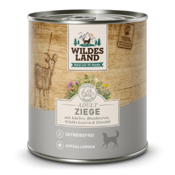  WILDES LAND CLASSIC UMIDO CANE CAPRA ZUCCA 800 gr Completo