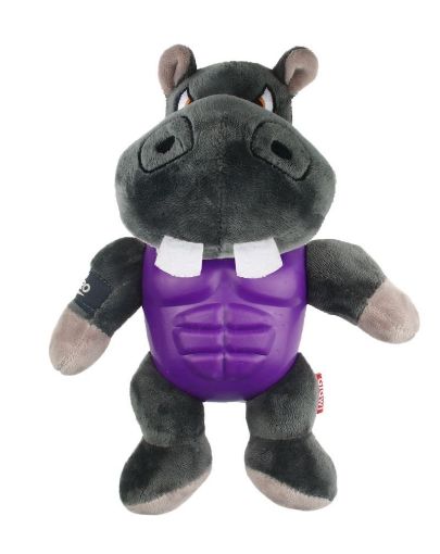 GIOCO GIGWI IM HERO HIPPO IN TPR  PLUSH SQUEAKER