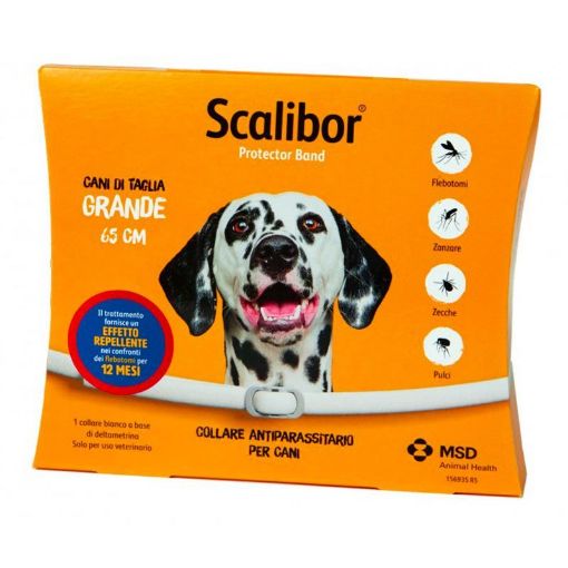 SCALIBOR COLLARE per cani MEDIOGRANDI (collo 48 65 CM) 