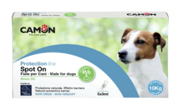 ORME NATURALI Spot ON per CANI > 10KG 5 pipette OLIO NEEM