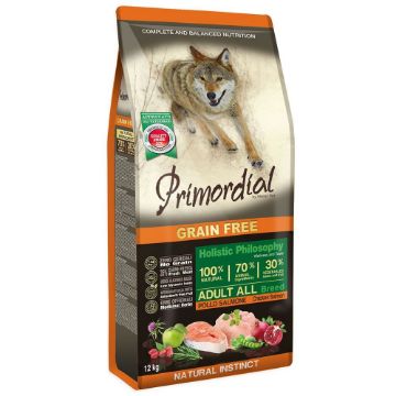 PRIMORDIAL ADULT POLLO E SALMONE GRAIN FREE 12 kg