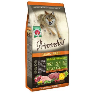 PRIMORDIAL ADULT CERVO E TACCHINO GRAIN FREE 12 kg