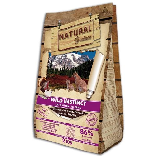 Immagine di CAMPIONE PROVA GATTO NATURAL GREATNESS WILD INSTINCT 100 G