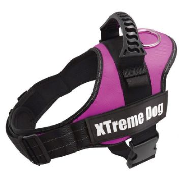 PETTORINA CANE XTREME DOG Taglia XL ROSA FUCSIA circonf. torace 80-110 cm