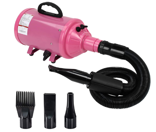 Immagine di SOFFIATORE CANI DW 2800W ROSA CONTROLLO velocità e temperatura