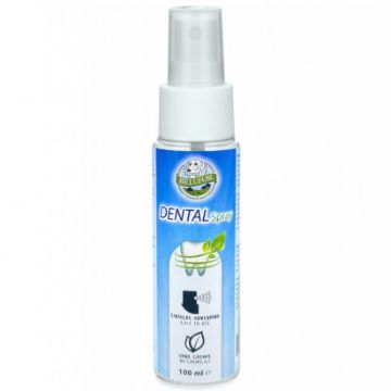 BELLFOR  DENTAL SPRAY ORALE ALLA SALVIA E MENTA PIPERITA PER CANI E GATTI. 100 ml