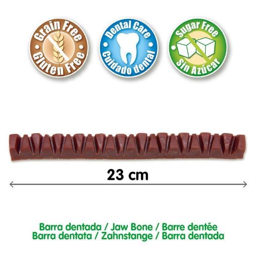 BARRETTA DENTALE VEGETALE 23  cm SNACK per la MASTICAZIONE TOPSELL