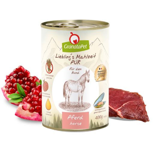 GRANATAPET UMIDO COMPLETO  PUR ipoallergenico al CAVALLO 400 GR