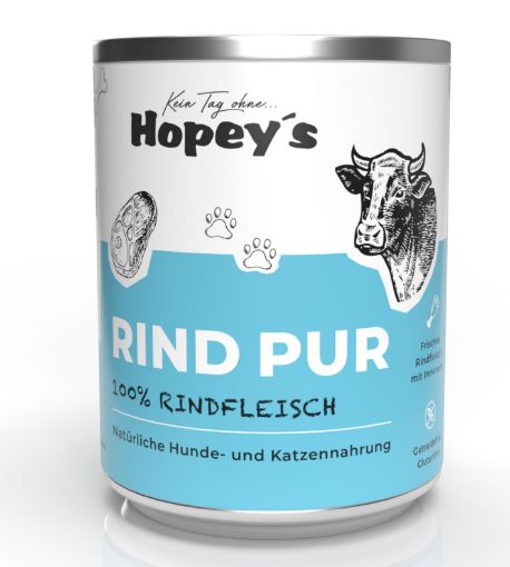 HOPEY's UMIDO CANE MANZO PUR DA 410 gr HYPOALLERGENIC