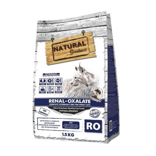 NATURAL GREATNESS VET DIET RENAL OXALATE GATTO 1,5 Kg GRAIN FREE
