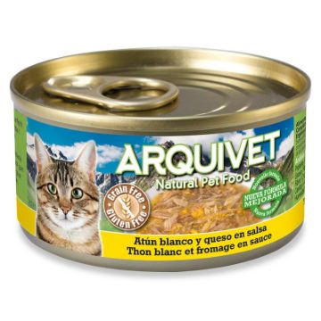 ARQUIVET UMIDO GATTO TONNO BIANCO E FORMAGGIO 80  gr