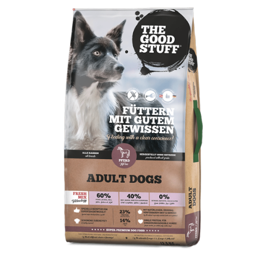 THE GOODSTUFF CAVALLO  MONOPROTEICO CANE ADULTO 12,5 KG GRAIN FREE