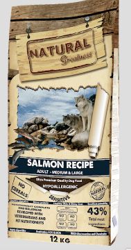 Immagine di OUTLET DANNEGGIATO NATURAL GREATNESS SENSITIVE SALMONE PATATE 15 kg ADULTO TAGLIE MEDIOGRANDI PROFESSIONAL SIZE 