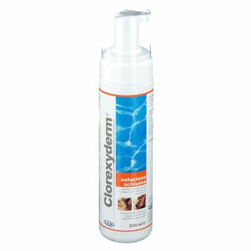 Clorexyderm SCHIUMA  disinfettante e reidratante 200 ml