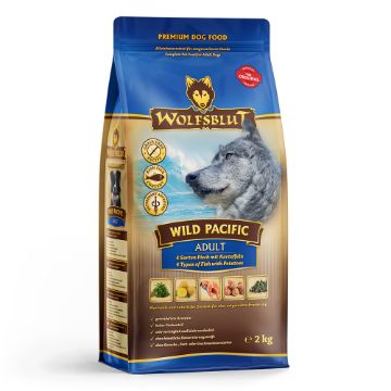 2 KG WILD PACIFIC 4 PESCI  WOLFSBLUT 