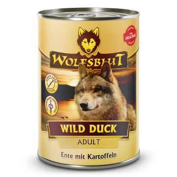 395 GR. ANATRA WOLFSBLUT WILD DUCK UMIDO CANE 