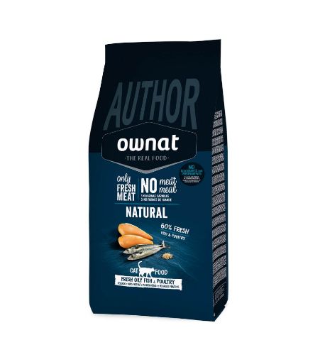 OWNAT LINEA AUTHOR PESCE POLLO 3 KG  GATTO ADULTO 