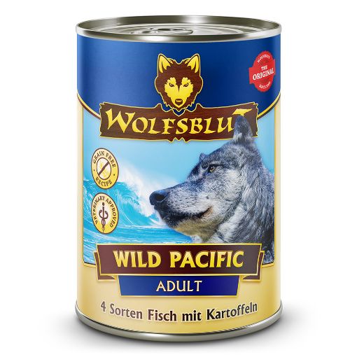 395 GR. PESCE WILD PACIFIC WOLFSBLUT UMIDO CANE