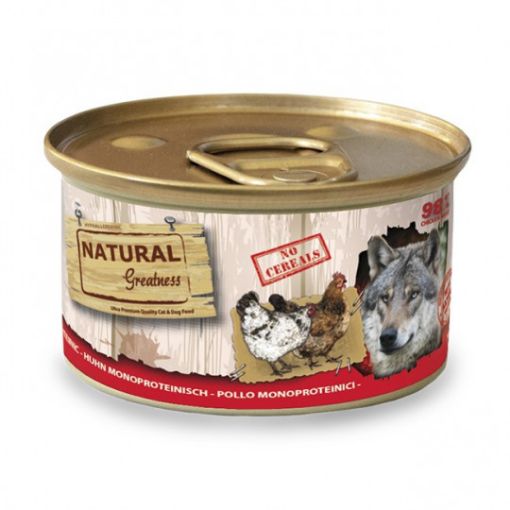 Immagine di PROMO NATURAL GREATNESS MONO POLLO Da 170 Gr  UMIDO CANE