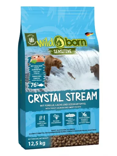 12,5 kg  WILDBORN TROTA CRYSTAL STREAM CROCCHETTE ADULTO