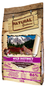 NATURAL GREATNESS GATTO CUCCIOLI E ADULTI WILD INSTINCT 6 KG 