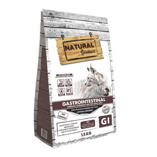 NATURAL GREATNESS VET DIET GASTROINTESTINAL GATTO 1,5 Kg 