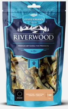 SPRATTO ESSICCATO 100 GR RIVERWOOD PREMIETTI