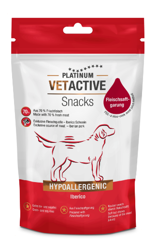  200  GR. SNACK  MAIALE IBERICO VETACTIVE PLATINUM