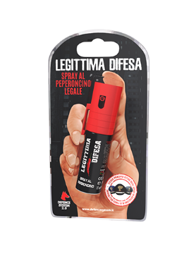 LEGITTIMA DIFESA SPRAY PEPERONCINO antiaggressione  CANI col. GREY 15 ML