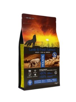 AMBROSIA PETFOOD AGNELLO E SALMONE  CANE ADULTO 12 KG GRAIN FREE 