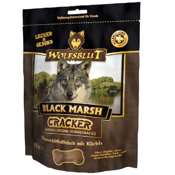 WOLFSBLUT BUFALO  225 GR. GRAIN FREE  CRUNCHY SNACK PREMIETTI (simil carnilove ) BLACK MARSH